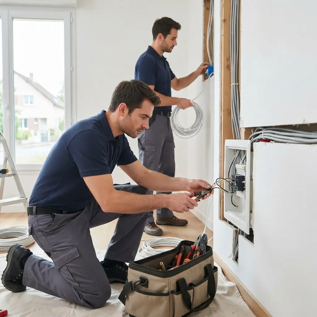 Notre méthode de rénovation électrique à Montry