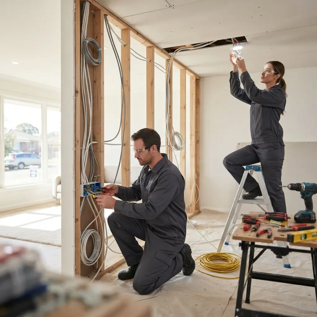Comment se déroule une rénovation électrique à Souppes ?