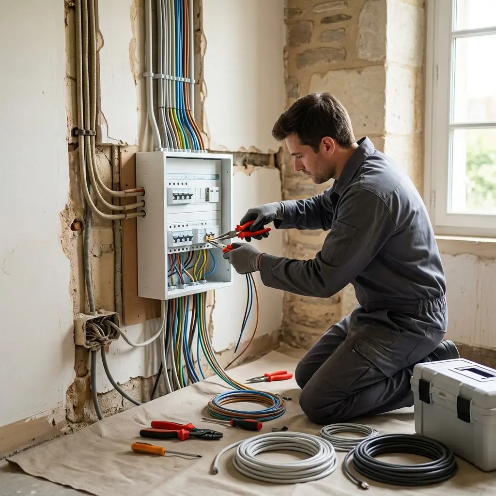 Assurance d'une rénovation électrique durable à Pommeuse