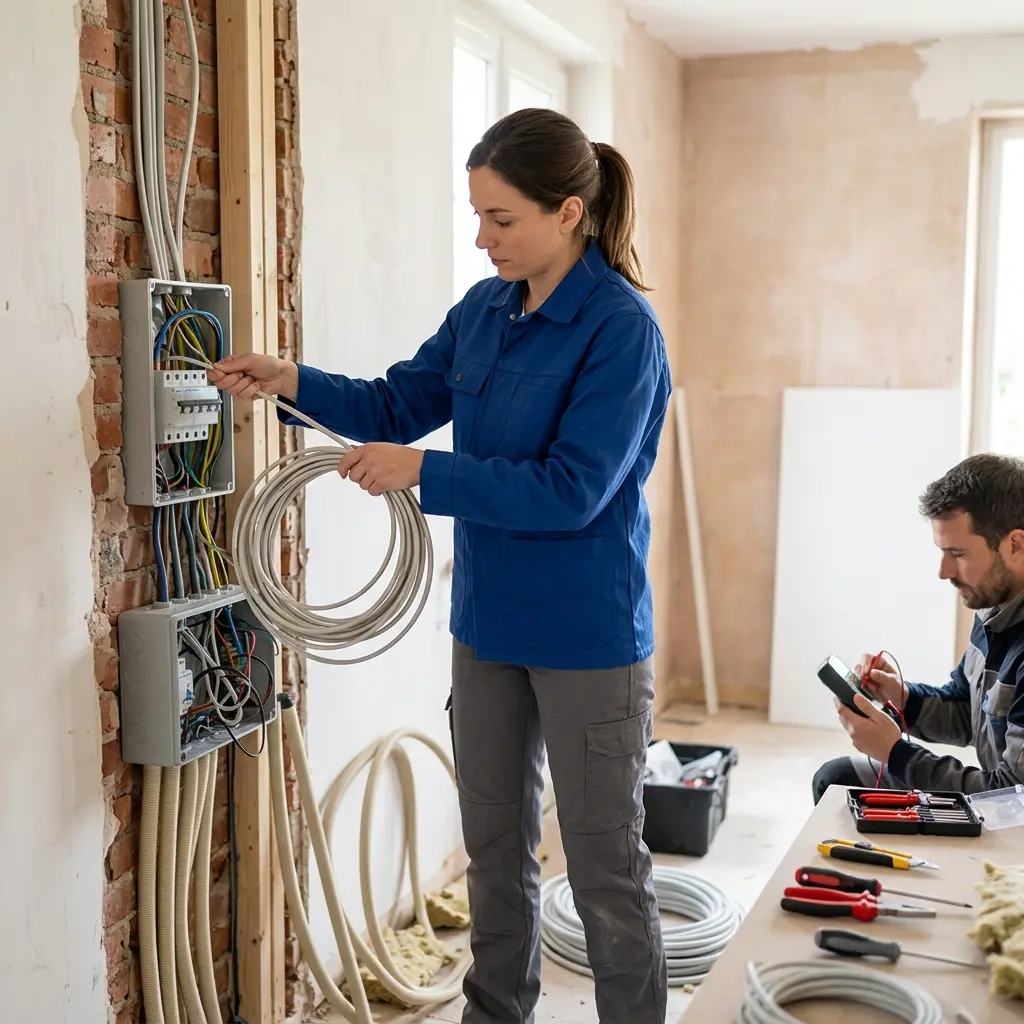 Rénovation électrique Donnemarie-Dontilly (77520)