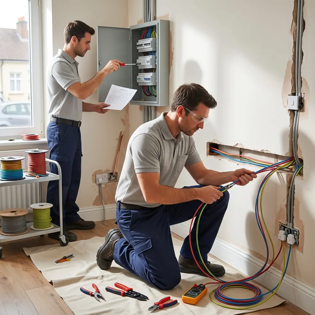 Comment se déroule la rénovation électrique à Rozay-en-Brie ?