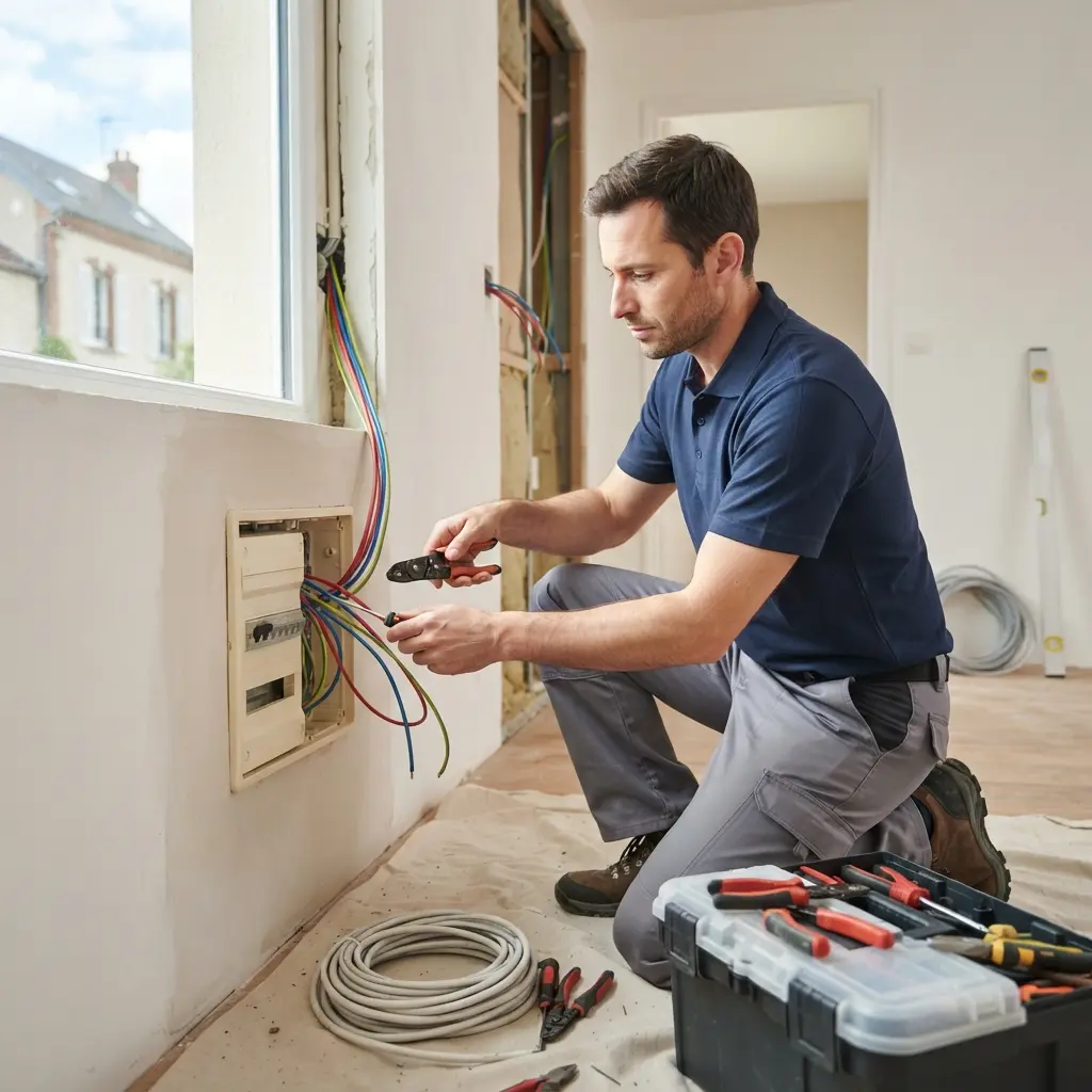 Rénovation électrique Crécy-la-Chapelle (77580)