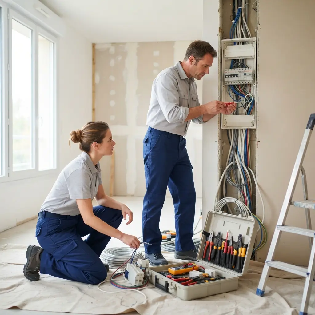 Rénovation électrique Bussy-Saint-Georges (77600)