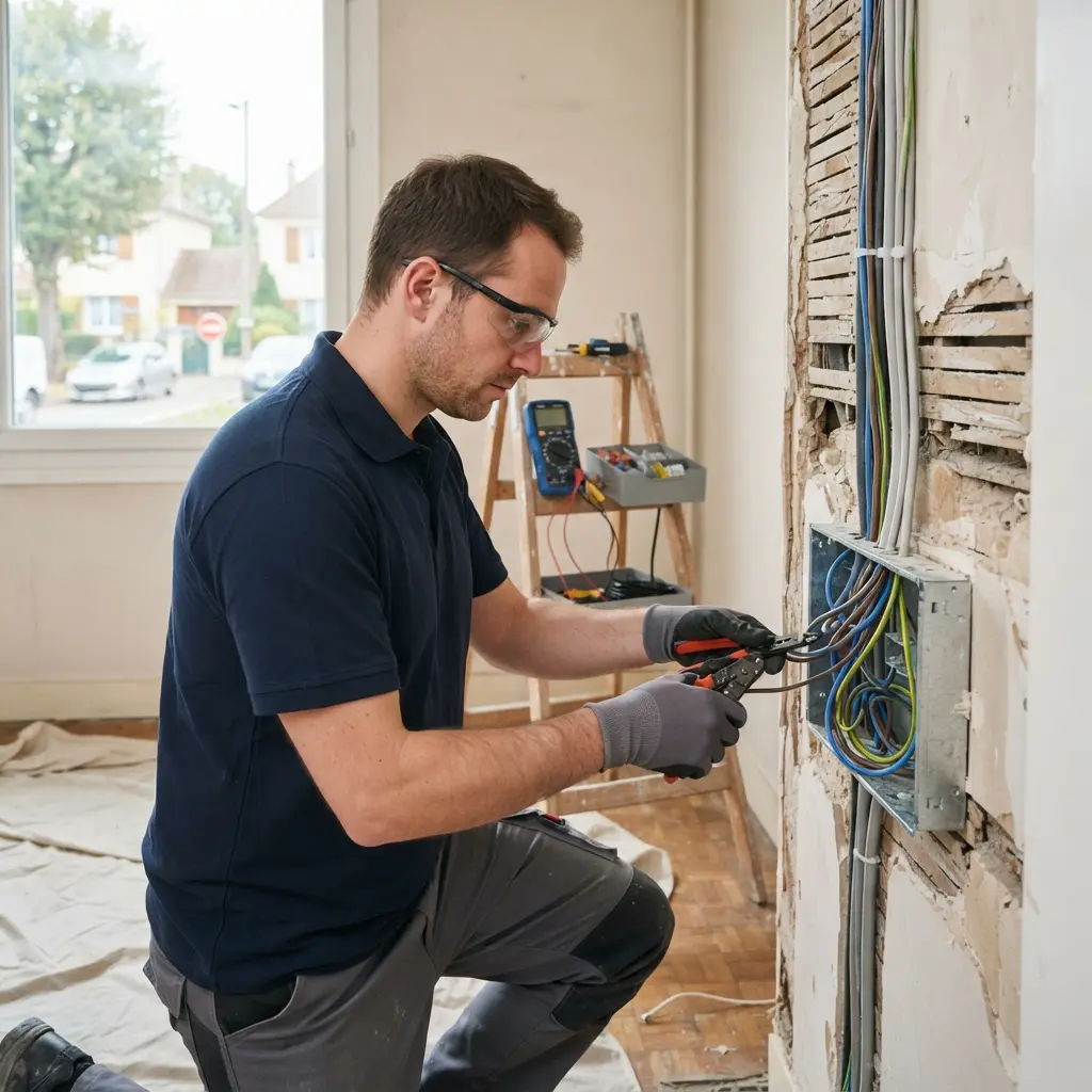 Rénovation électrique Roissy-en-Brie (77680)