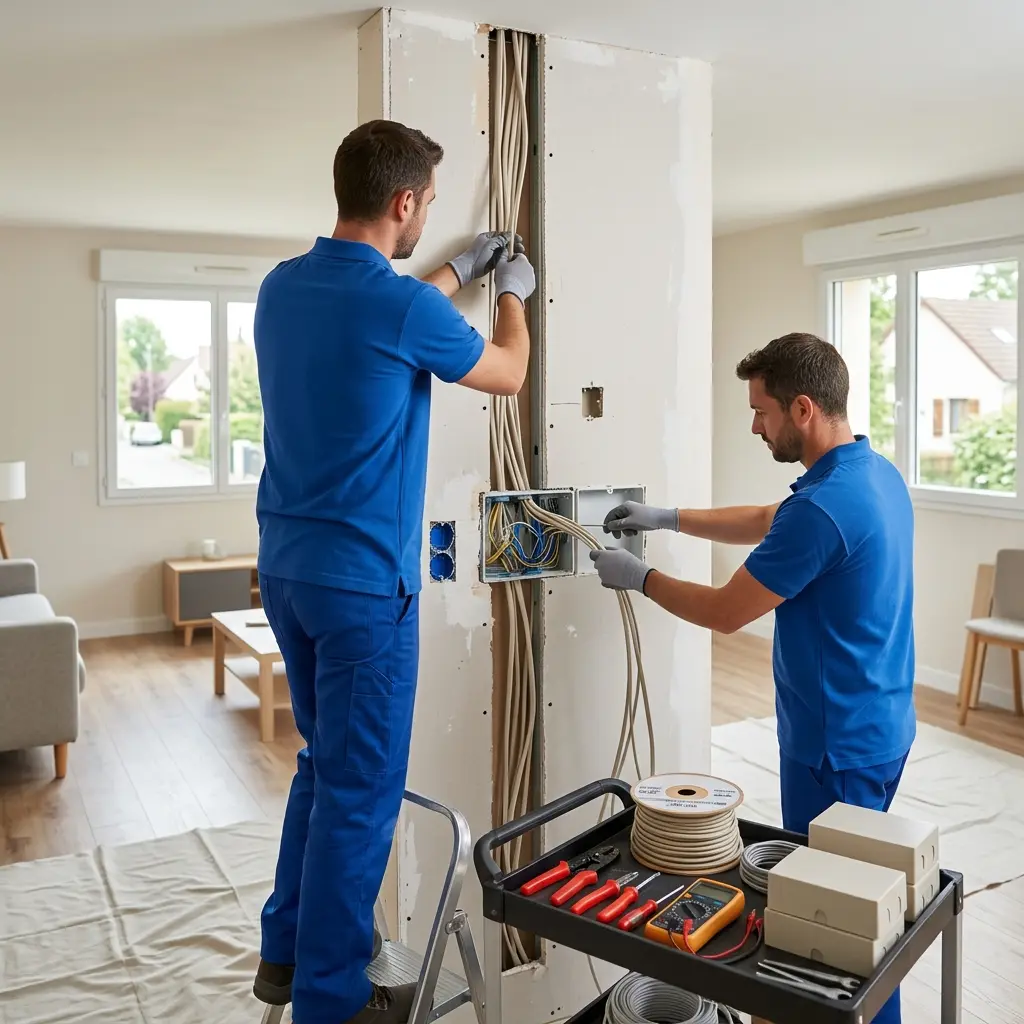 Rénovation électrique Bailly-Romainvilliers (77700)