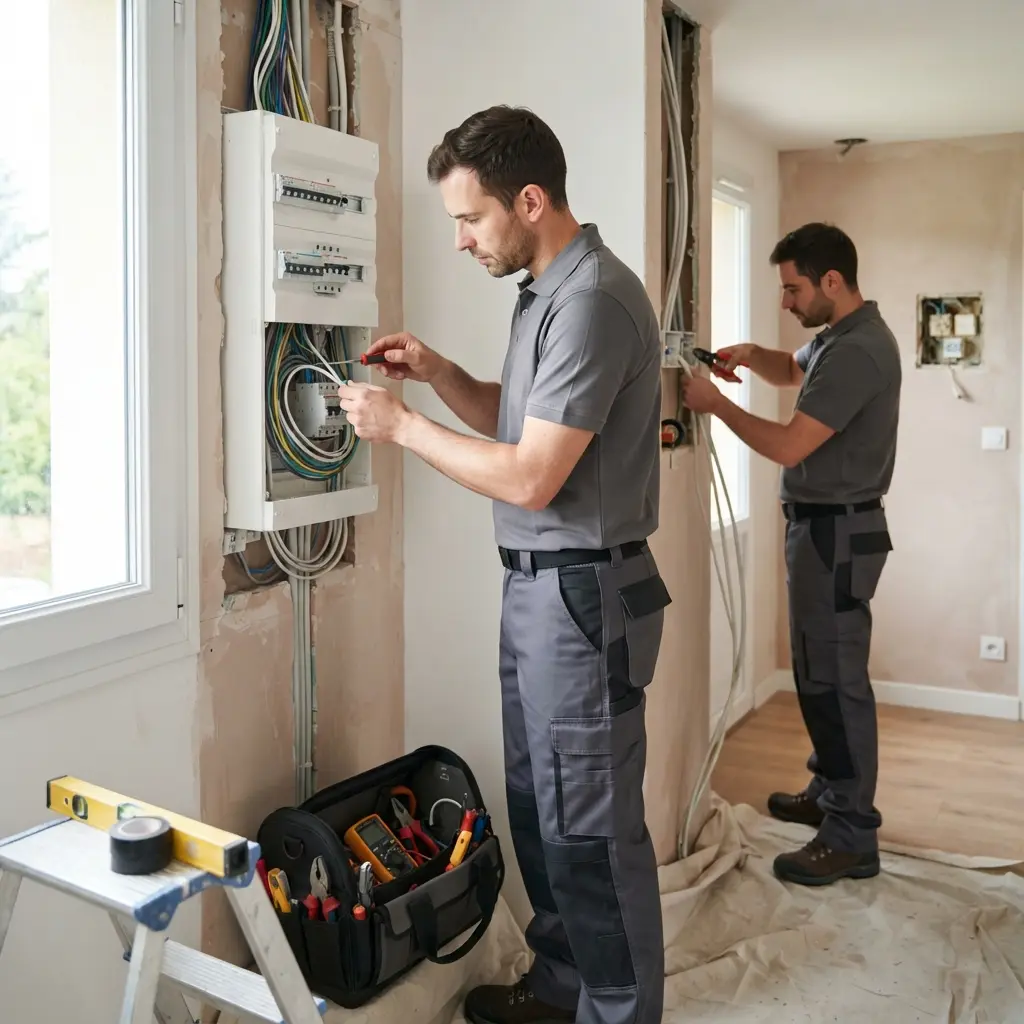 Notre approche méthodique pour la rénovation électrique à Serris
