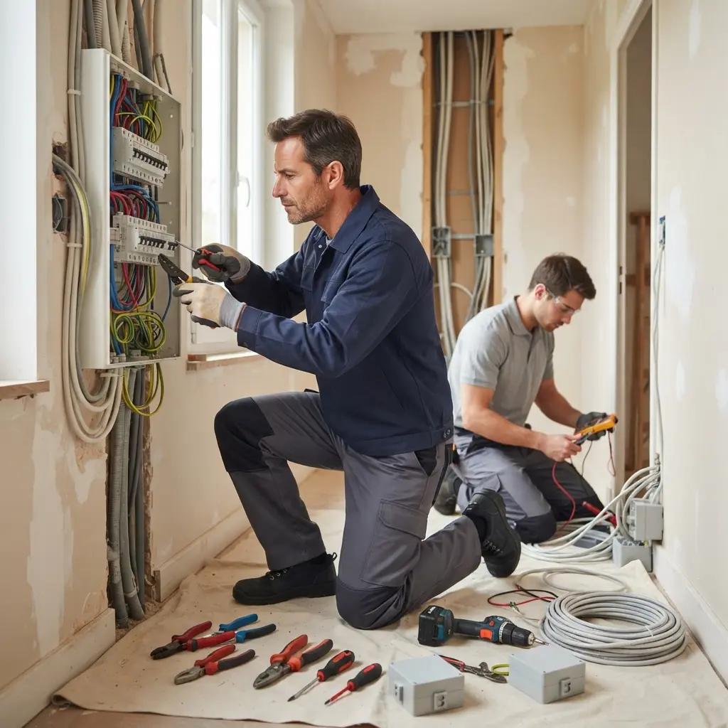 Rénovation électrique Quincy-Voisins (77860)