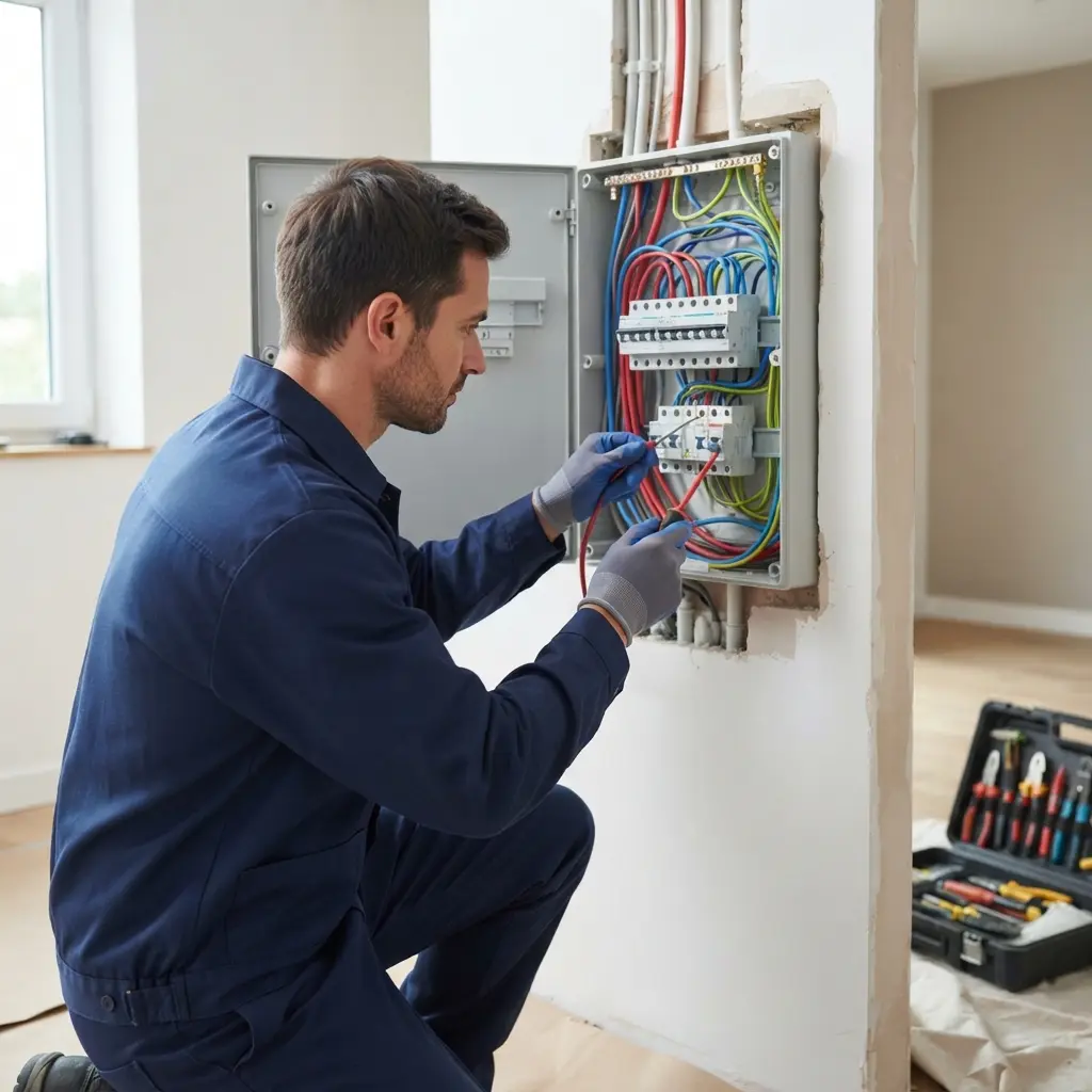 Comment se déroule la rénovation électrique à Varreddes ?