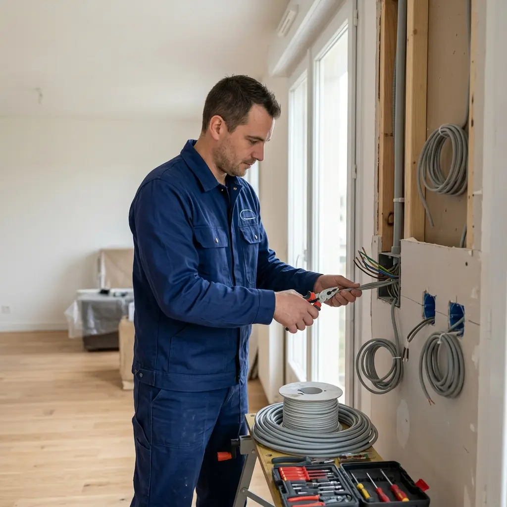 Comment se déroule la rénovation électrique à Magny-les-Hameaux ?