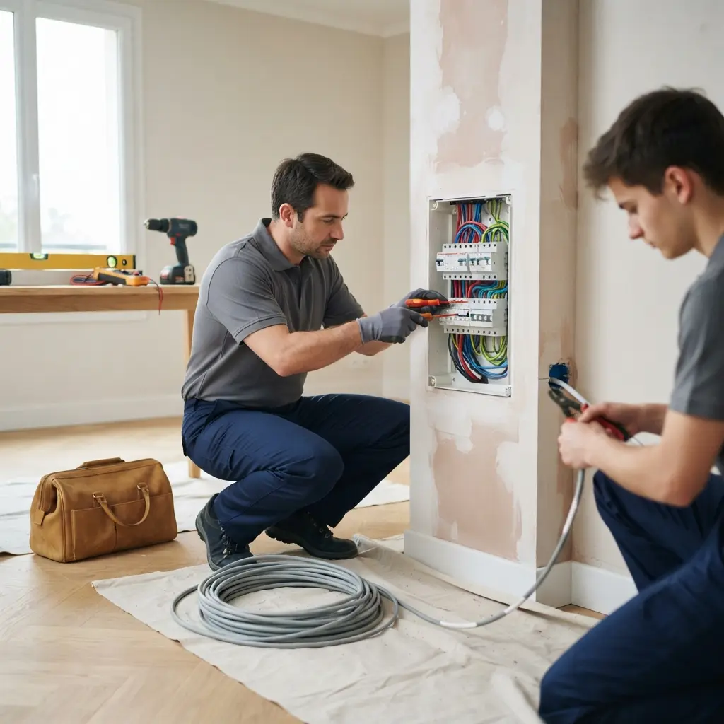 Une installation électrique fiable pour votre sérénité totale