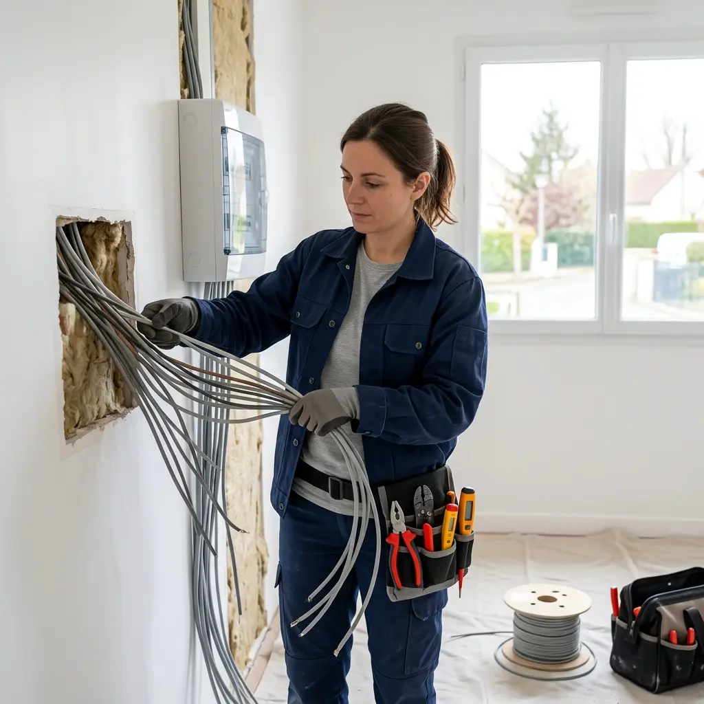 Ce que vous gagnez avec une rénovation électrique à Hardricourt