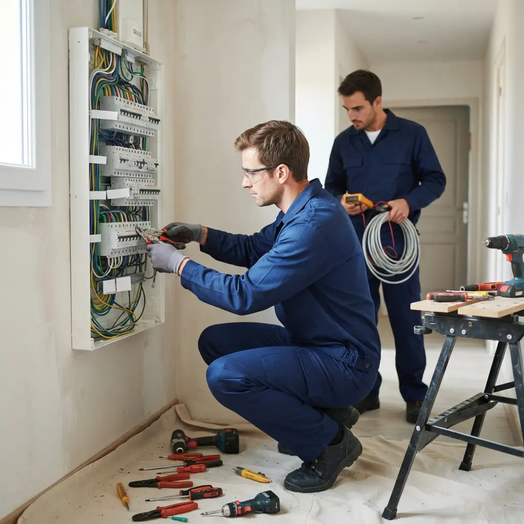 Rénovation électrique Verrière (78320)