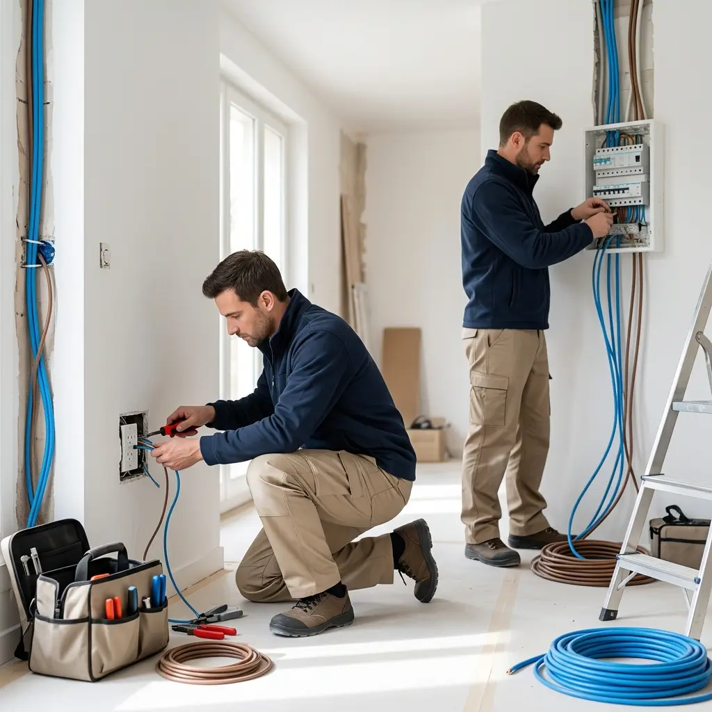 Processus de rénovation électrique détaillé
