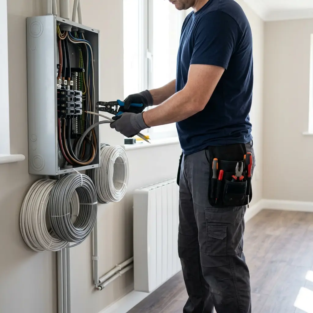 Comment se déroule l’intervention de rénovation électrique à Bois-d'Arcy ?
