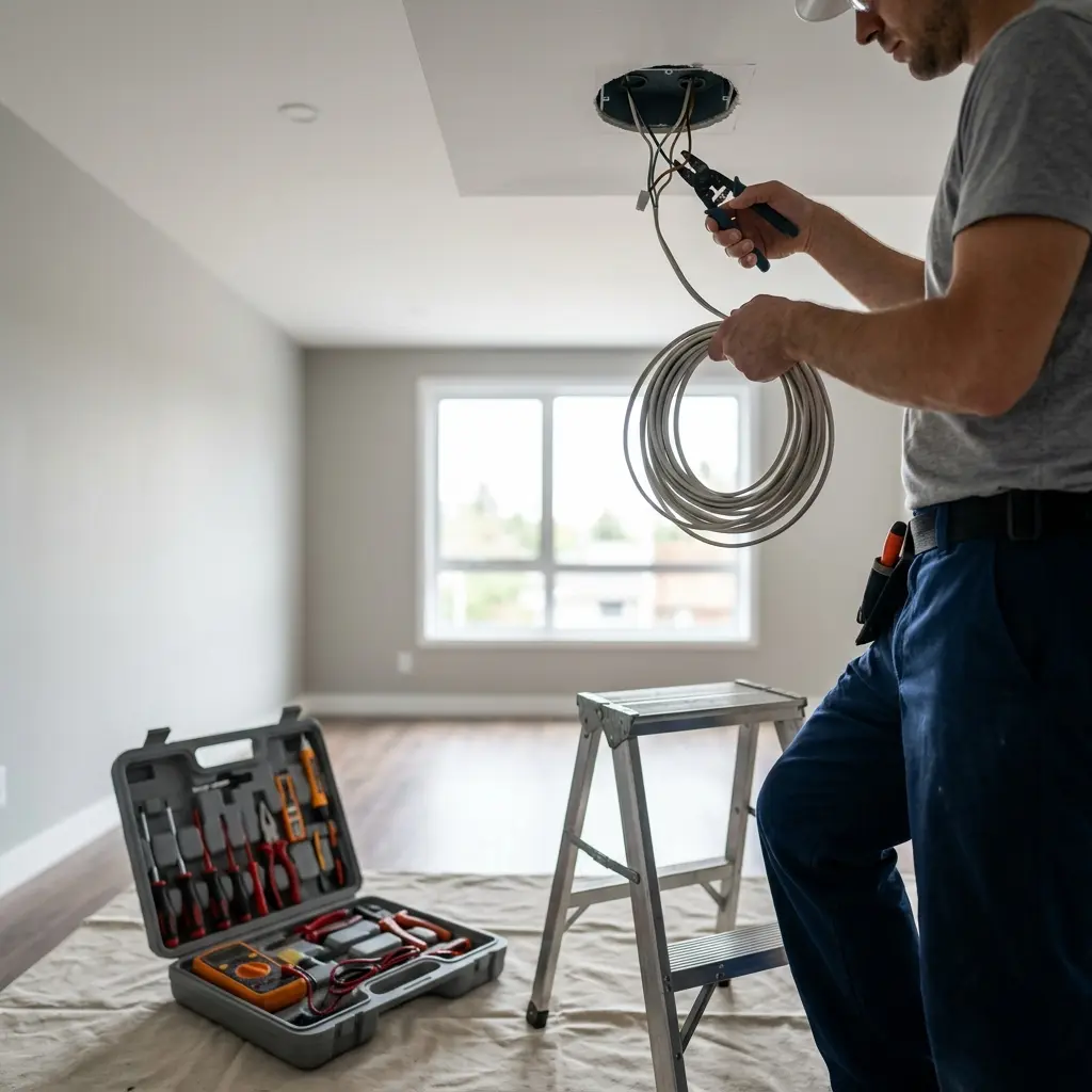 Comment se déroule l’intervention de rénovation électrique à Chatou ?