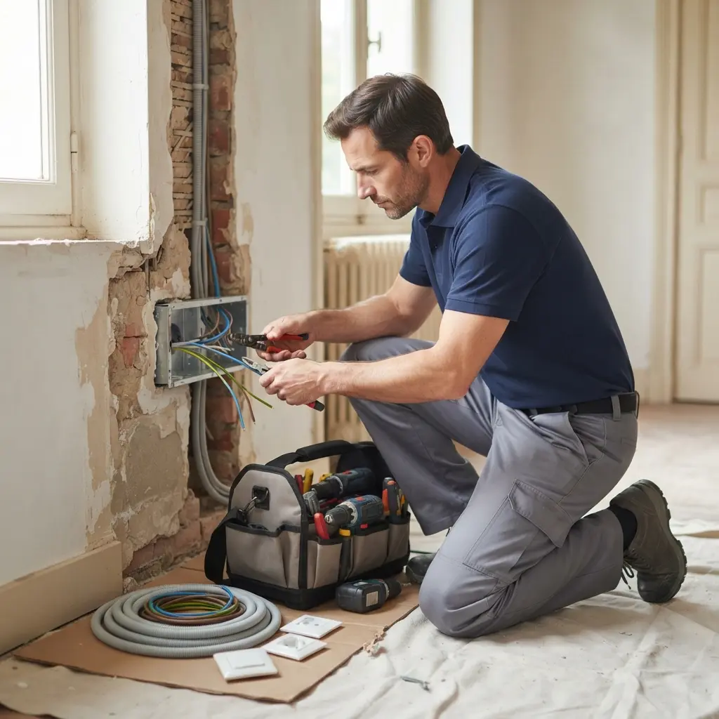 Une rénovation électrique fiable pour votre tranquillité