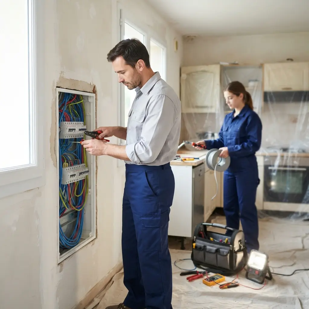 Rénovation électrique Montfort-l'Amaury (78490)