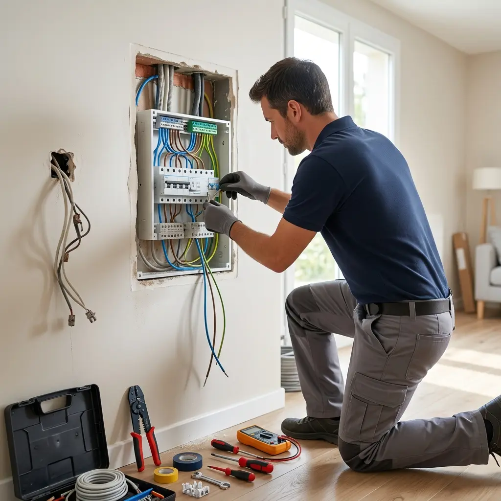 Rénovation électrique Follainville-Dennemont (78520)