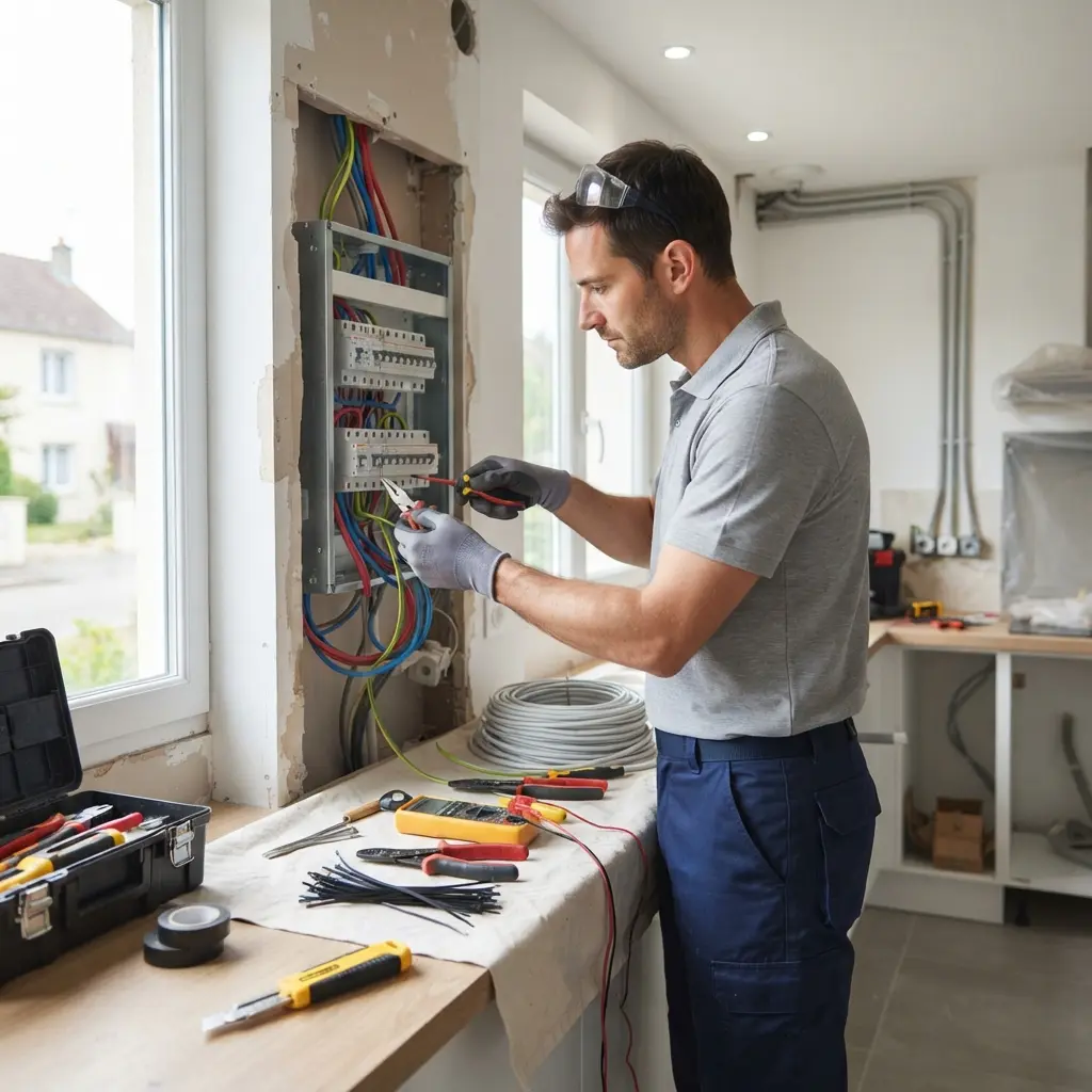 Rénovation électrique Houdan (78550)