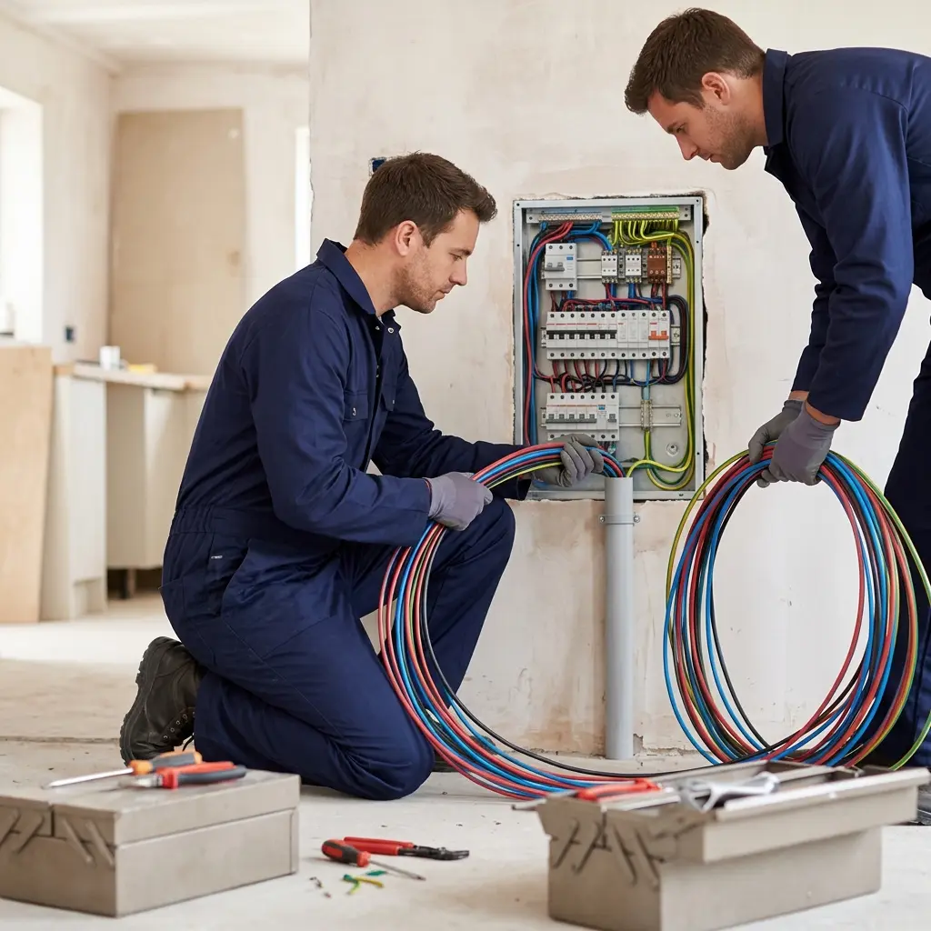 Comment se déroule la rénovation électrique à Andrésy ?