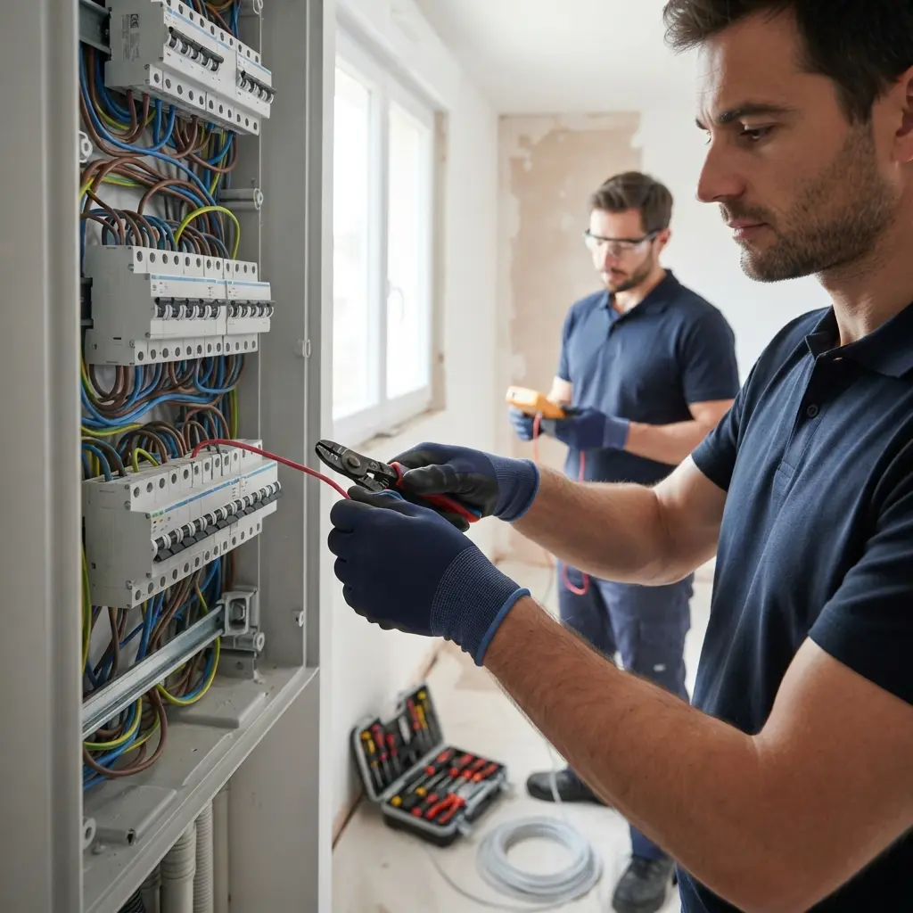 Comment nous procédons à la rénovation électrique