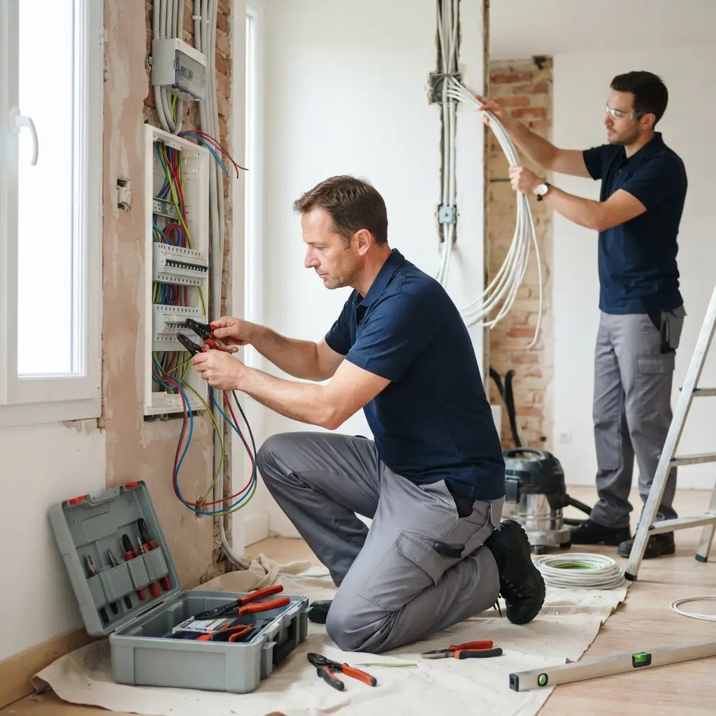 Notre démarche de rénovation électrique à Orgeval
