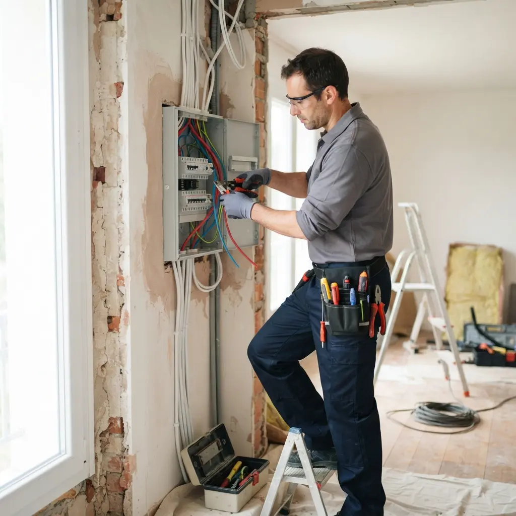 La tranquillité d’esprit grâce à une rénovation électrique maîtrisée