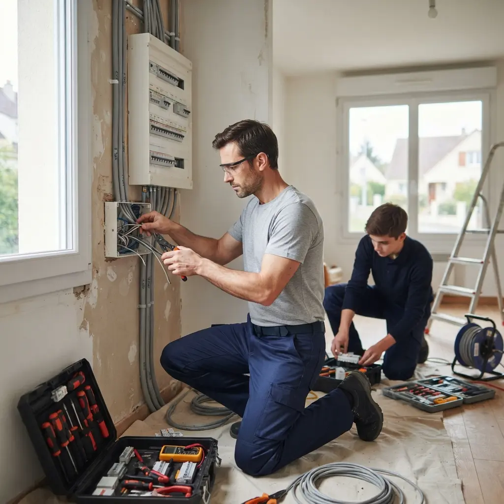 Rénovation électrique Villiers-Saint-Frédéric (78640)