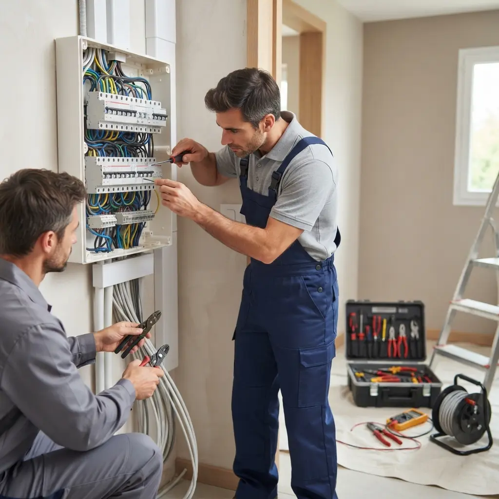 Étapes de rénovation électrique à Essarts-le-Roi