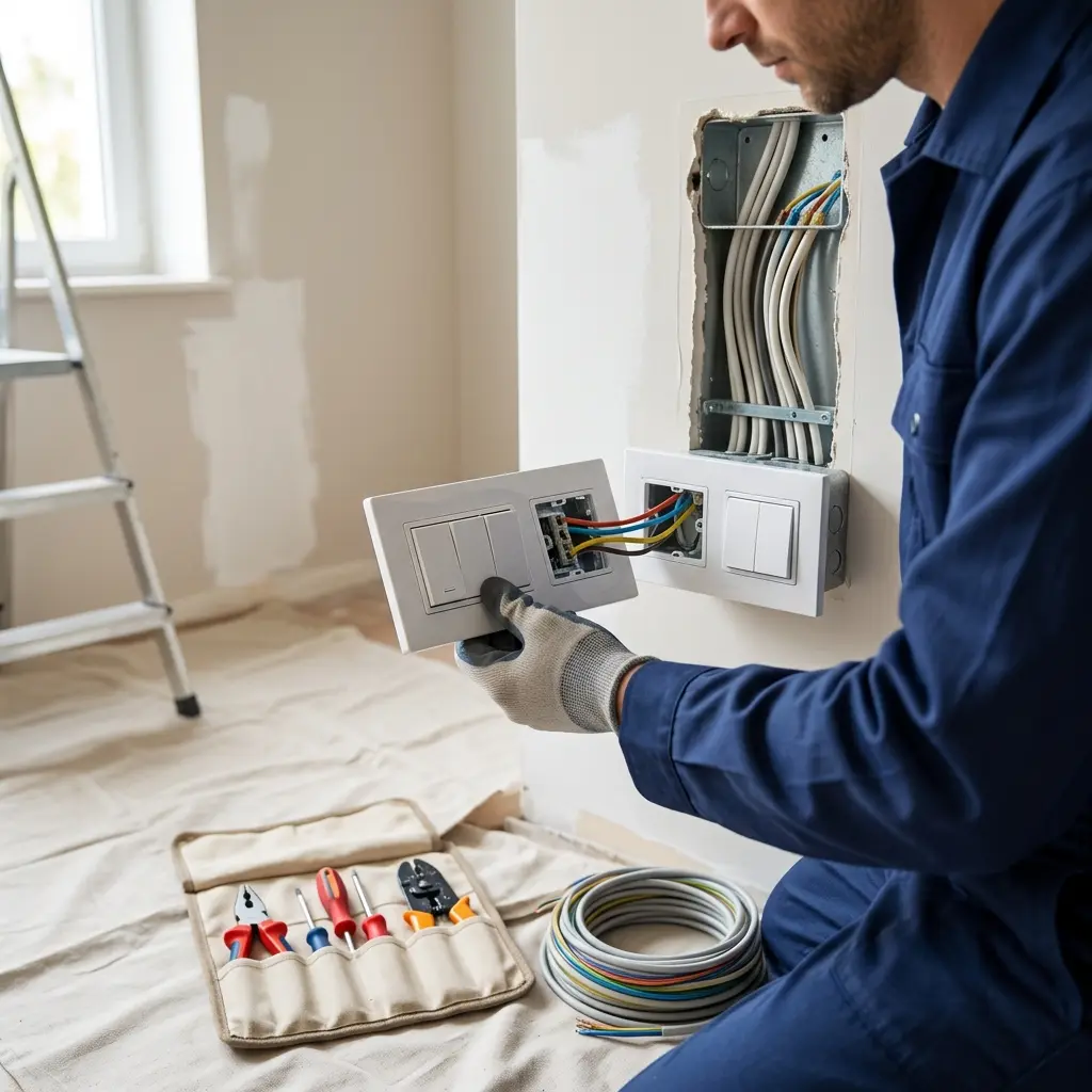 Comment se déroule la rénovation électrique à Mareil-Marly ?