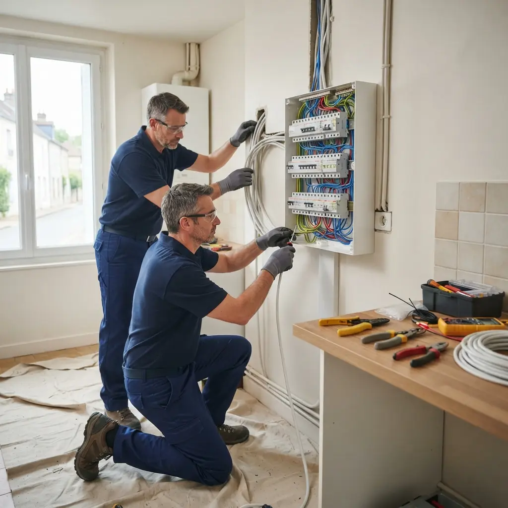 Rénovation électrique Jouars-Pontchartrain (78760)