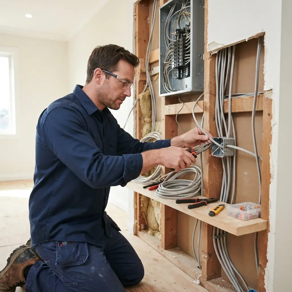 Comment nous procédons lors d’une rénovation électrique à Garancières