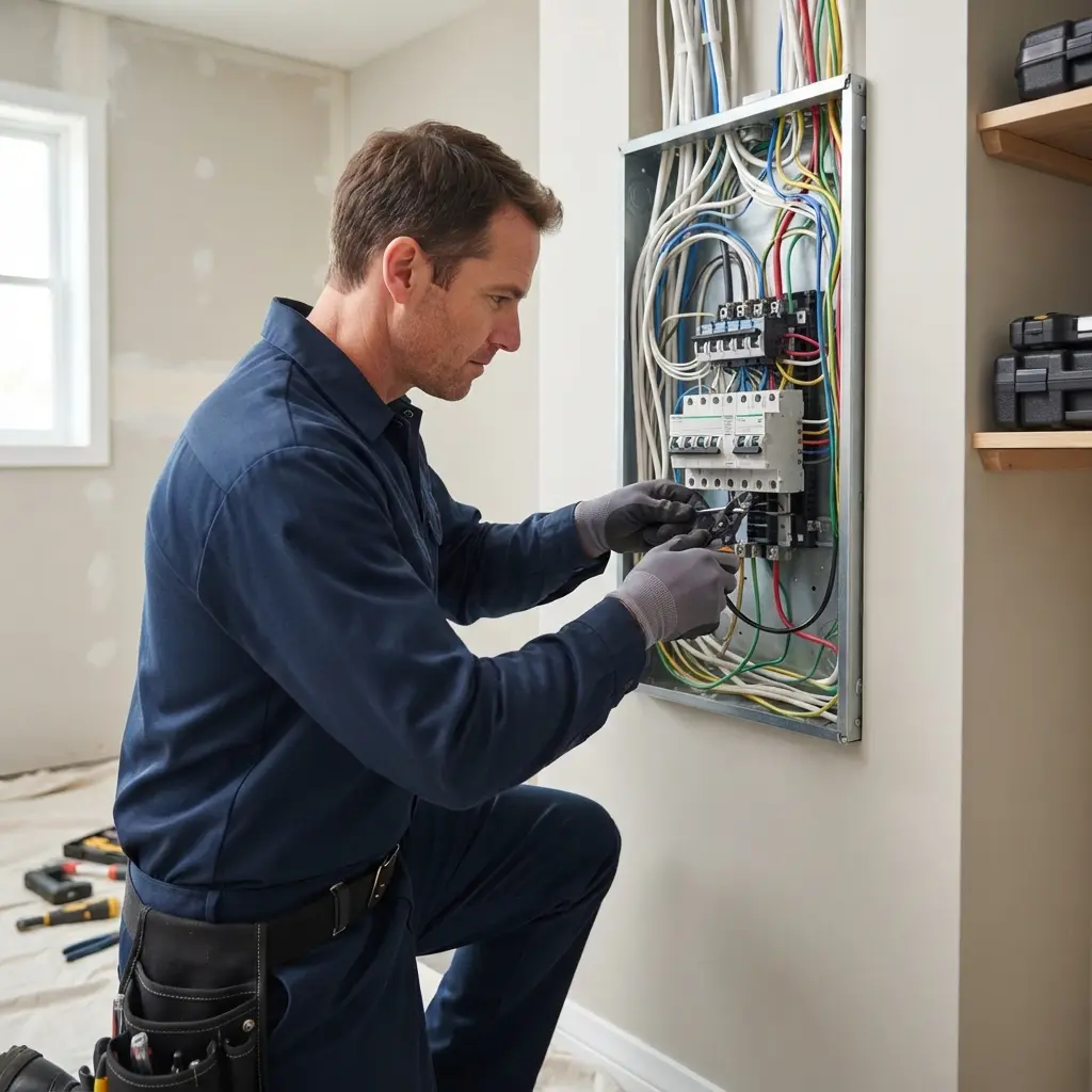 À quoi ressemble une intervention de rénovation électrique à Garancières