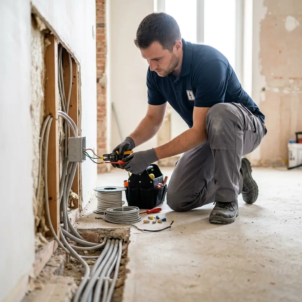 Une approche rigoureuse pour vos travaux d'électricité