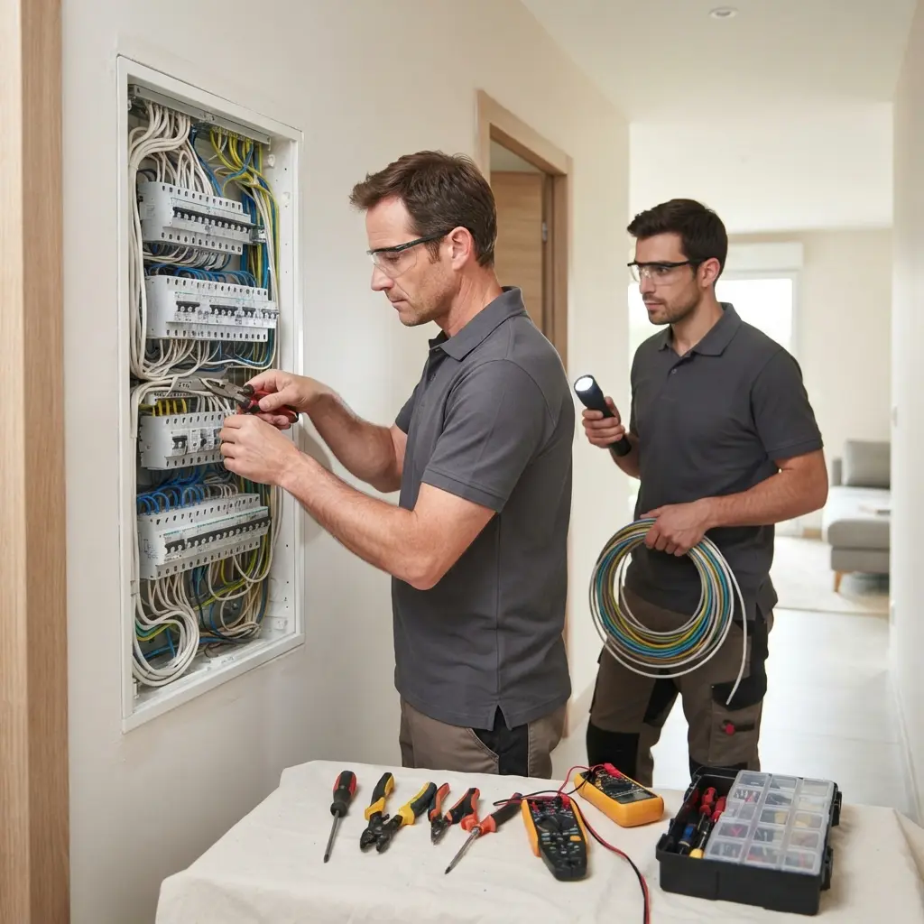 Rénovation électrique Voisins-le-Bretonneux (78960)