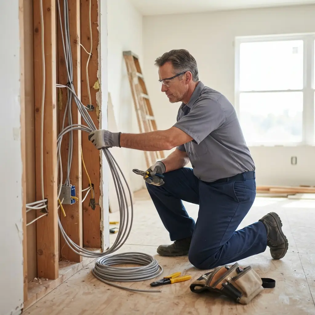 Comment se déroule la rénovation électrique à Saulx-les-Chartreux ?