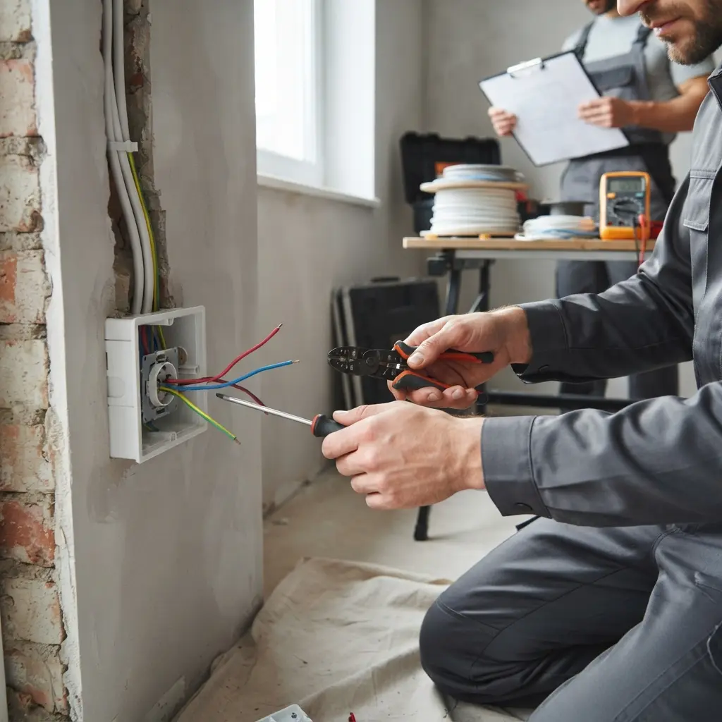 Comment se déroule la rénovation électrique à Saint-Germain-lès-Arpajon ?