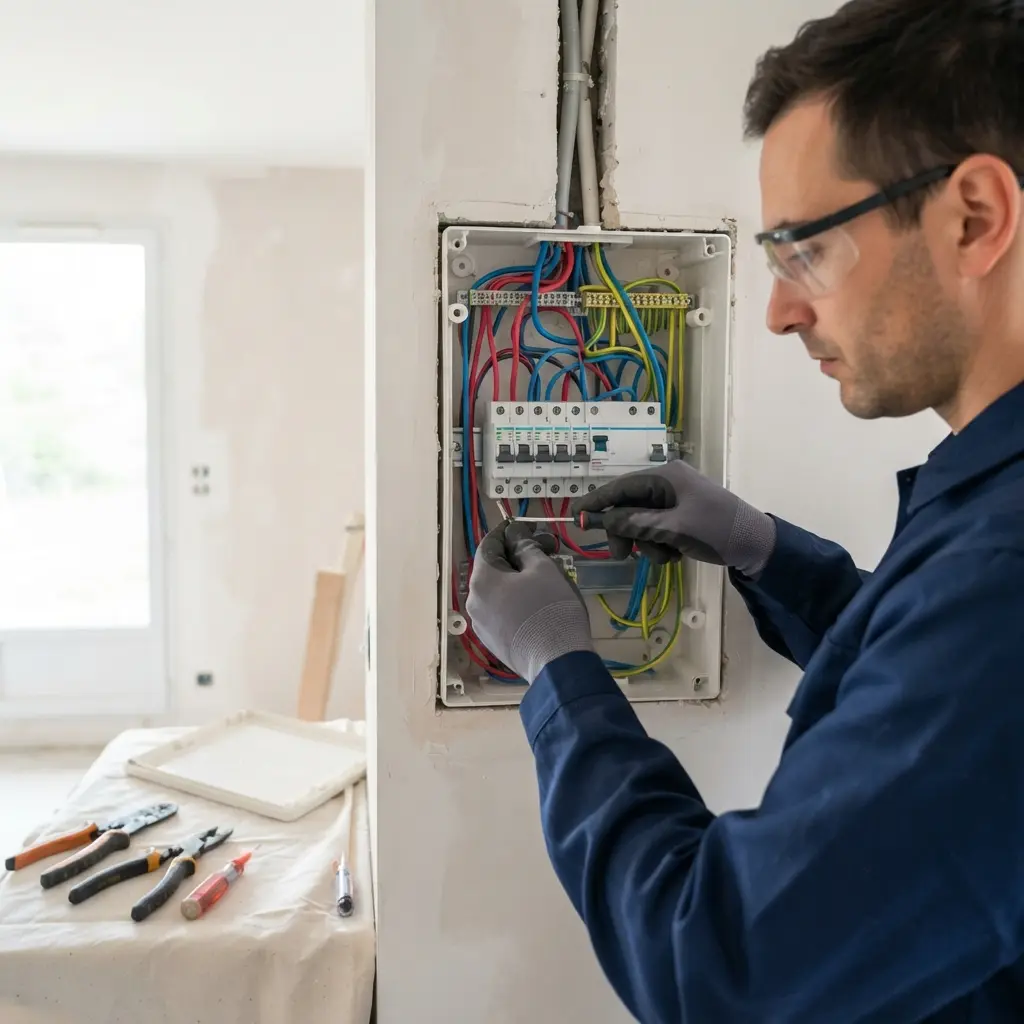 Comment se déroule une rénovation électrique à Ollainville ?