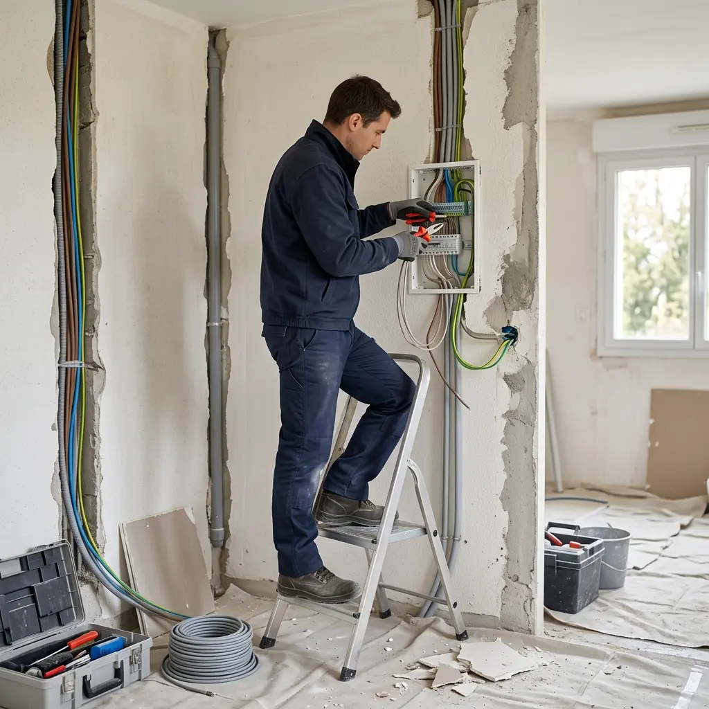 Rénovation électrique Saclay (91400)