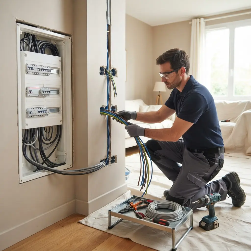 Rénovation électrique Étiolles (91450)