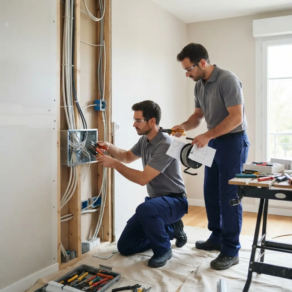 Rénovation électrique à Marcoussis : efficacité locale