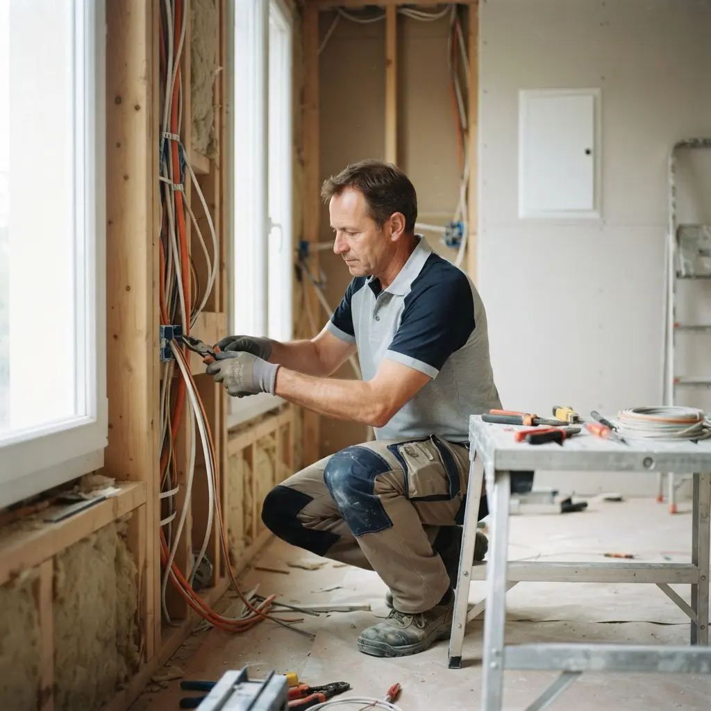 Comment se déroule l’intervention de rénovation électrique à Limours ?