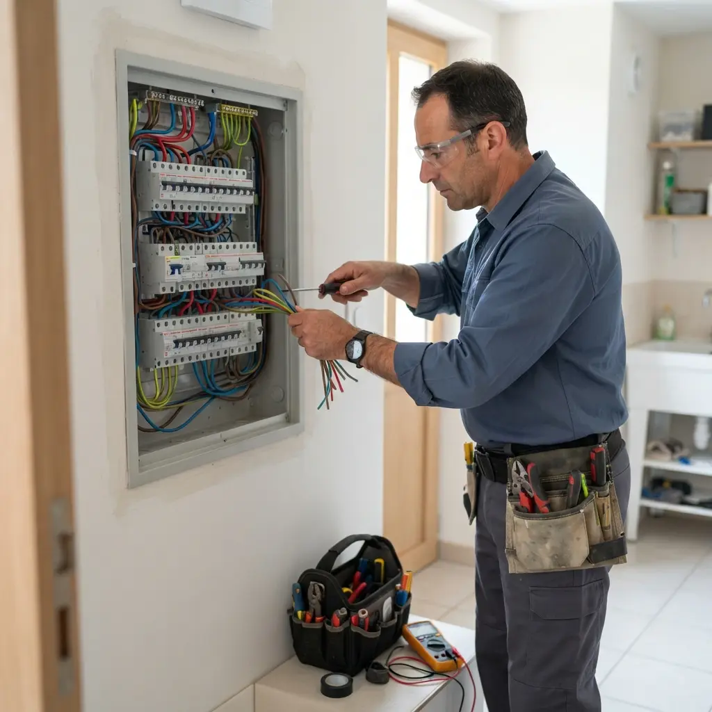 Comment nous réalisons votre rénovation électrique complète à Lardy