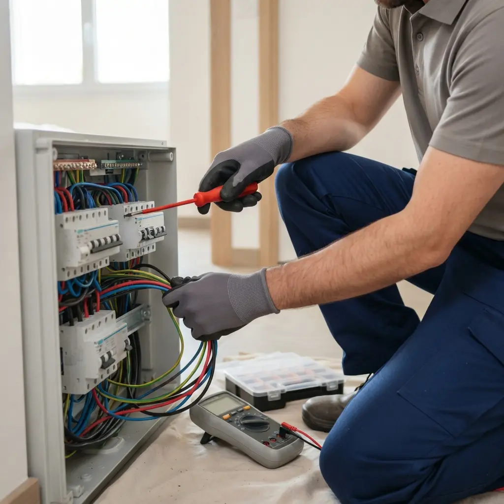 Comment nous procédons pour une rénovation électrique à Égly