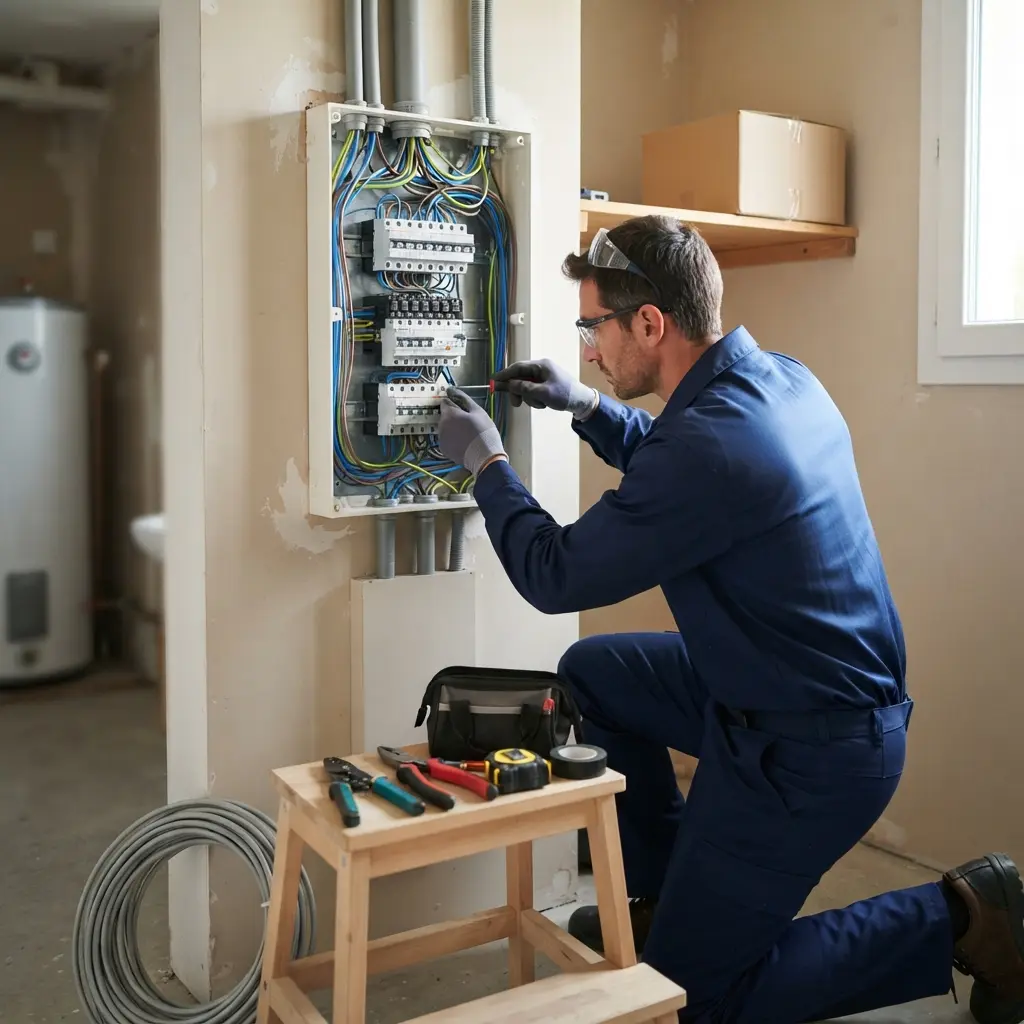 Rénovation électrique Saint-Chéron (91530)