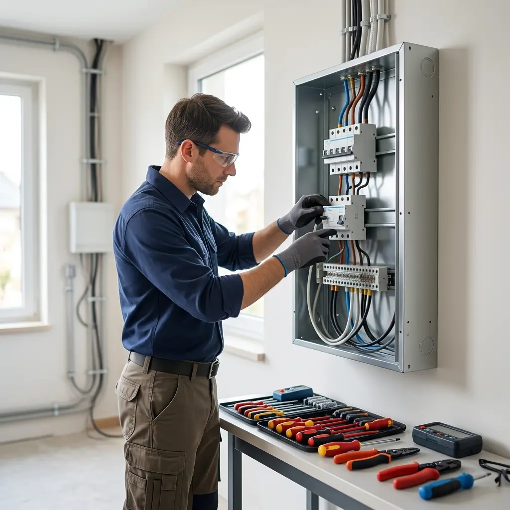 Rénovation électrique Paray-Vieille-Poste (91550)