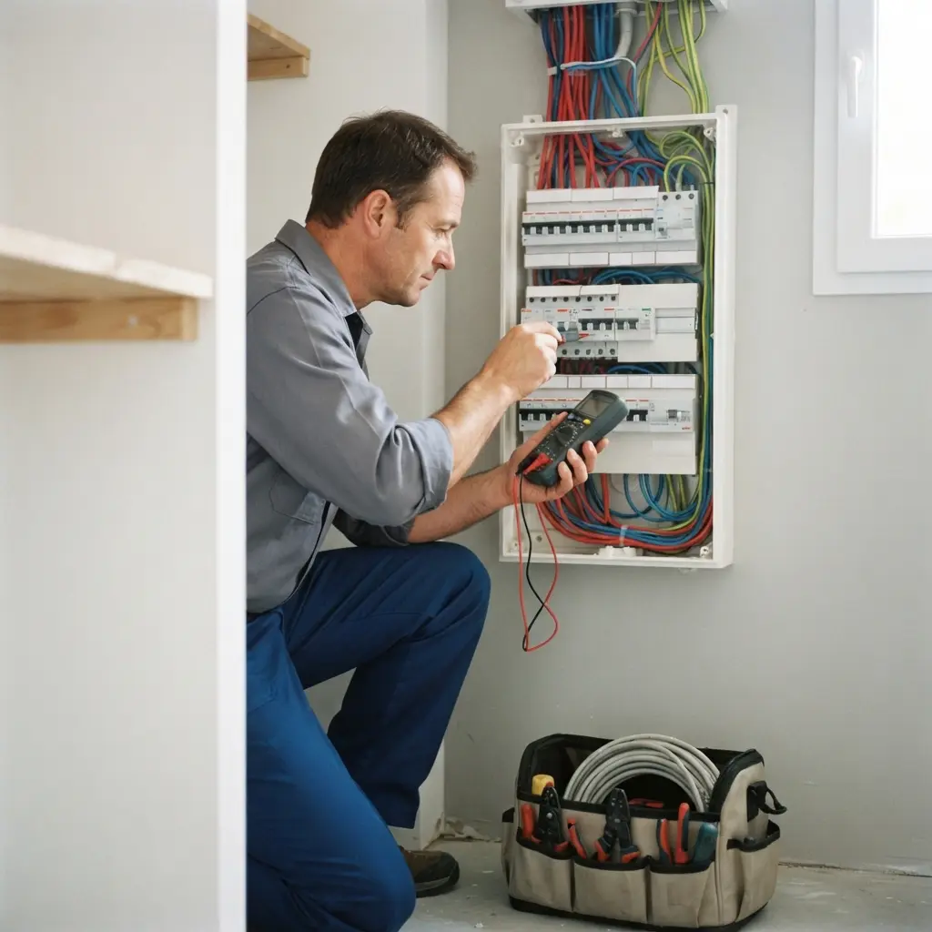Notre approche méthodique de la rénovation électrique à Nozay