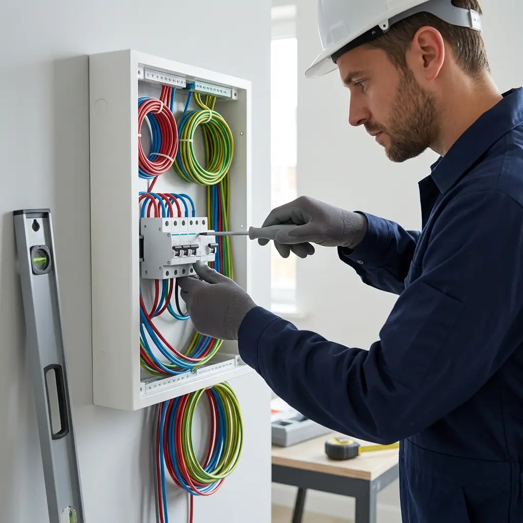 Comment se déroule la rénovation électrique à Cheptainville ?