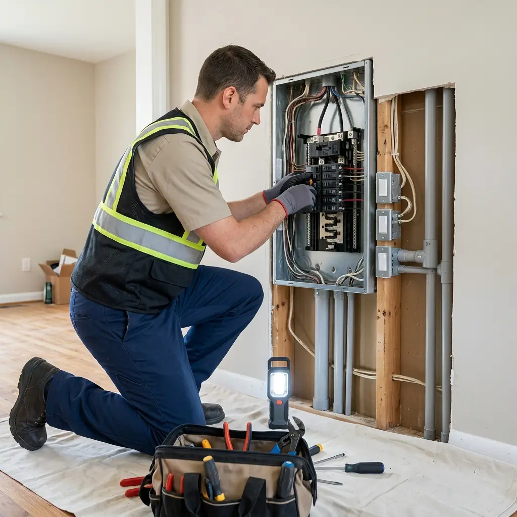 Rénovation électrique Mérévillois (91660)