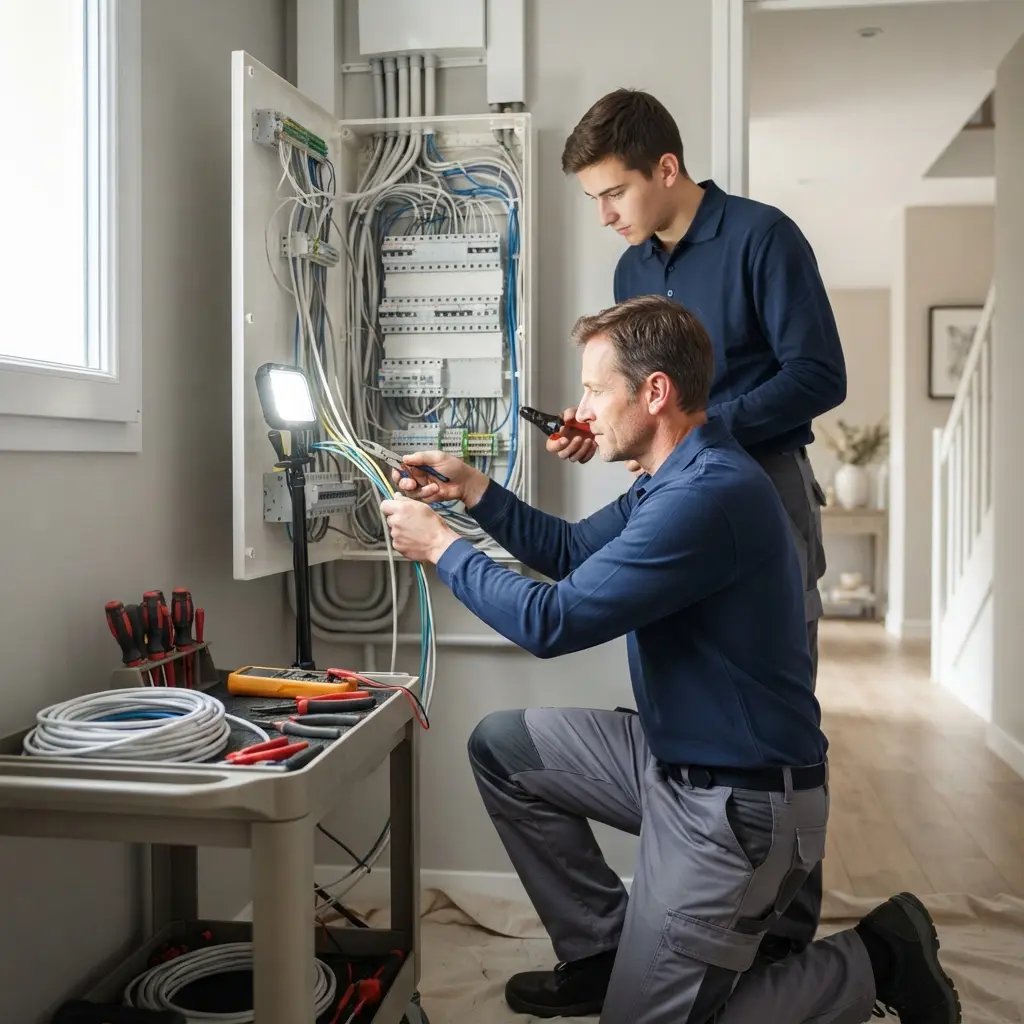 Réparer votre installation électrique à Bruyères-le-Châtel